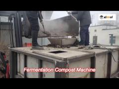 animal manure fermentation equipment compost fermentation tank for organic waste with low investment