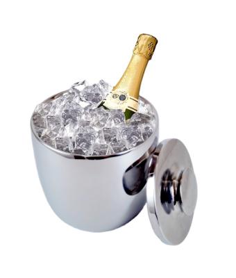 China Sustainable Top Selling Double Wall Thicken Insulated Stainless Steel Wine Ice Bucket for sale