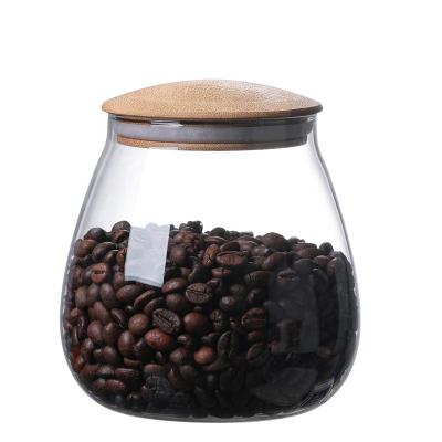 China transparent & Easy To Clean Easy To Clean Glass Bottle Storage Jar And Food Storage Storage Jars for sale