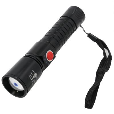 China Rechargeable Lightweight Aluminum Alloy Flashlights SH125 High Lumens Led Tactical Flashlight for sale