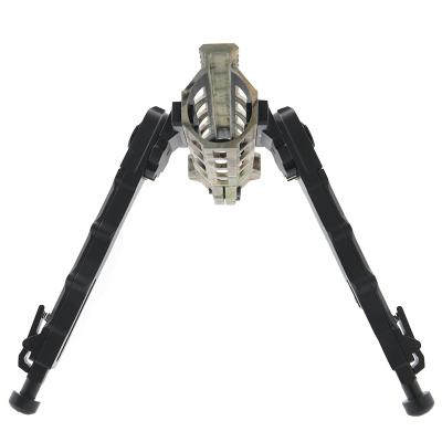 China Adjustable Aluminum Quick Detach Tactical Compact Super Light Bipod V9BD for sale