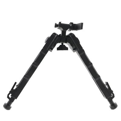 China Adjustable Aluminum Quick Detach Tactical Bipod V9LT Super Compact Light for sale