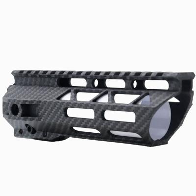 China Handguard 7 Inch Heavy Duty Free Floating AR15 Super Lightweight HIGH INTENSITY HYDRAULIC DIVED CARBON FIBER SCRATCH Resistant for sale