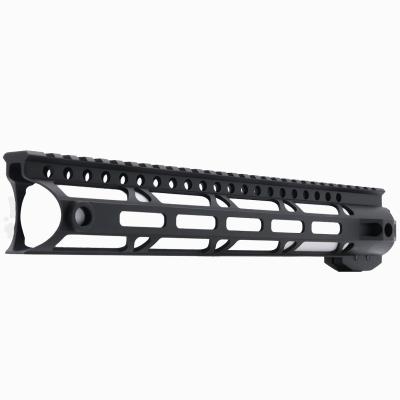 China Handguard 12 Inch M-LOK Heavy Duty Free Floating PYTHON AR15 Heavy Duty Style for sale