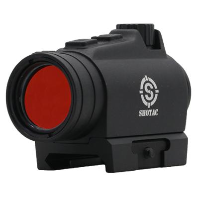 China 5 Meters 1x32 020D 2 MOA Red Dot 020D Waterproof Hunting Rifle Collimator Sight for sale