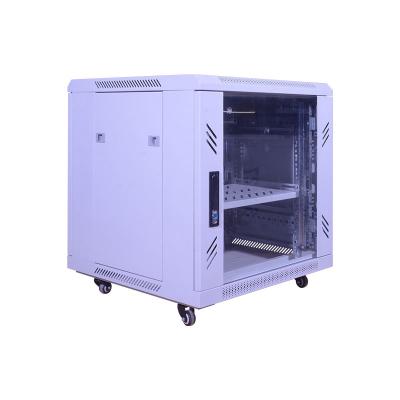 China Hot Selling Surveillance Equipment 2021Factory Door Network Glass Rack Floor Standing Server Cabinet Sheet Metal Processing for sale