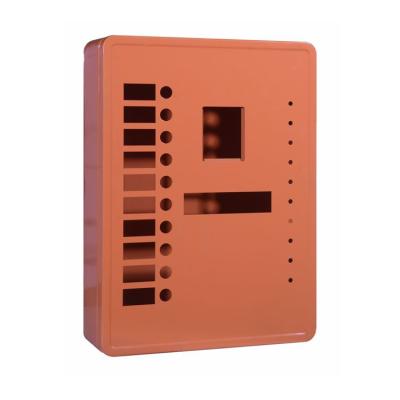 China Battery Protection Installation Fixed Cabinet Switch Wall Mounted Cabinet Monitoring Chassis Small Household Wall Mounted Orange Charging Box for sale