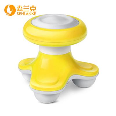 China Hot Body Sunlike Three Leg Plastic Electronic Mini Body Massager for sale