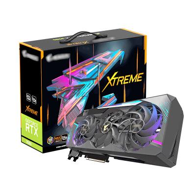 China Workstation RTX 3090 24gb graphics card no lhr game video card gigabyte nvidia geforce card for pc for sale