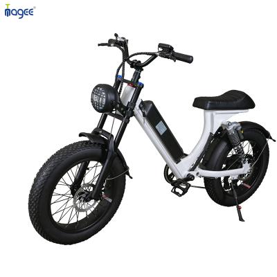 China Hot sale 500W aluminum alloy c 2 wheel chopper brushless electrica bicicleta electric bicycle electric bike for sale