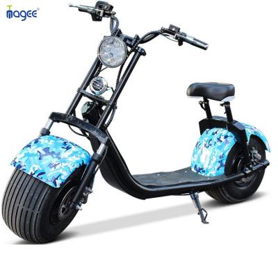 China c 1500W unisex electric scooter citycoco in 18inch aluminum wheel with high speed ebike for sale