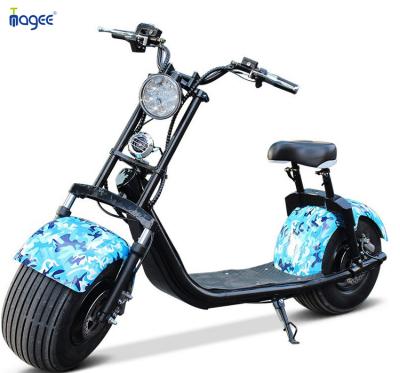 China CE Unisex Fast Speed ​​40kmh 1500W Chopper Adult Citycoco Motorcycle Motorbike for sale