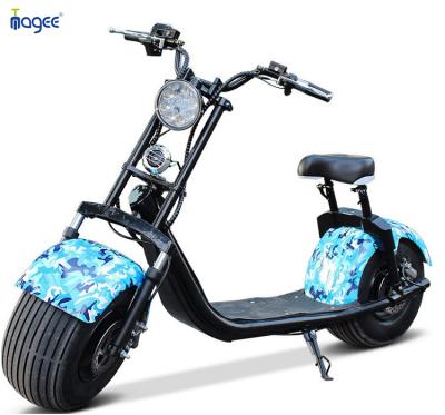 China C Unisex 2021 Wholesale Citycoco 2 Wheel Electric Motorcycle Scooter Parts 1500W for sale