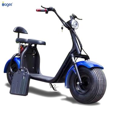 China New c 12Ah 60V lithium battery EU style unisex adult electric scooter 1500W for sale for sale