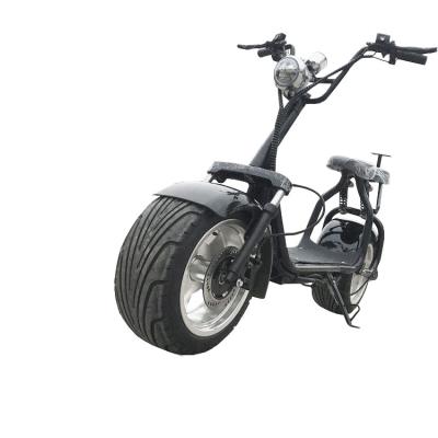 China powerful fat tire harlley citycoco electric scooter 18*9.5 inch e motor 60V 1500w for sale