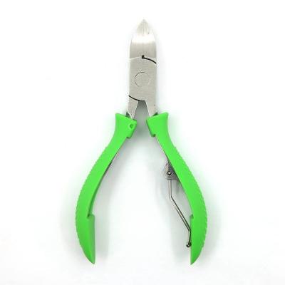 China Easy High Quality Practical Fashionable Cuticle Nipper and Nail Clippers with Silicone Cover for sale