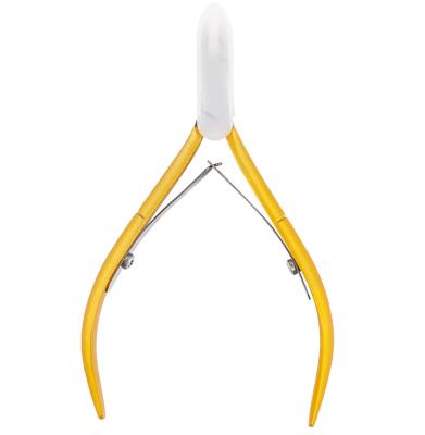 China Easy Super Pointed Blade Cuticle Nippers Pedicure Manicure Tool Cuticle Nippers for sale