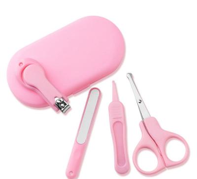 China Baby Nail Art Beauty Cheaper Price Baby Nail Clippers 4pcs/set Kids Manicure for sale