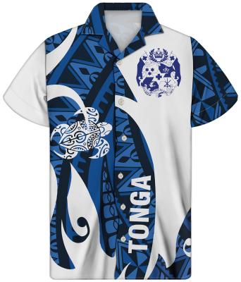 China South Africa Sevens High Quality Polyester Anti-pilling Home Printed Mens Short Sleeve Shirt for sale