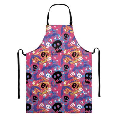 China Cheap Pink Adorable Pinafore Halloween Kitchen Cloth Party Serving Aprons Food/Beverage Cafe Kitchen Waterproof Apron Set Cheap for sale