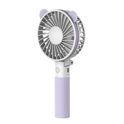 China Easy to Carry Mini Hand Fan Portable Summer Rechargeable Fan for Outdoor Travel for sale