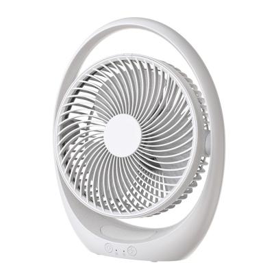 China Modern Home Three-speed Strong Wind Air Cooler USB Charging Mini Portable Desktop USB Fan for sale