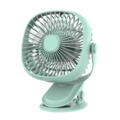 China AC/DC Recharging Powered 5inch AC/DC Factory Emergency Clip Fan Mini USB Rechargeable Desktop Electric Fan for sale