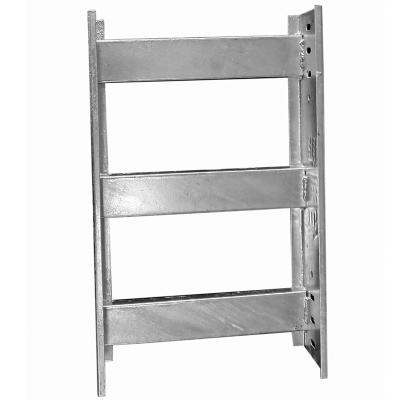 China Widely Used Hot Dip Galvanized Ladder Type Cable Tray and Accessories Ladder Elbow Ladder Tee for sale