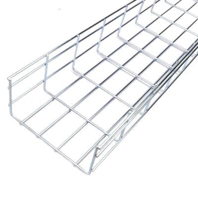 China New Indoor And Outdoor Stainless Wire Mesh Cable Tray Metal OEM Customized Steel Cable Tray for sale