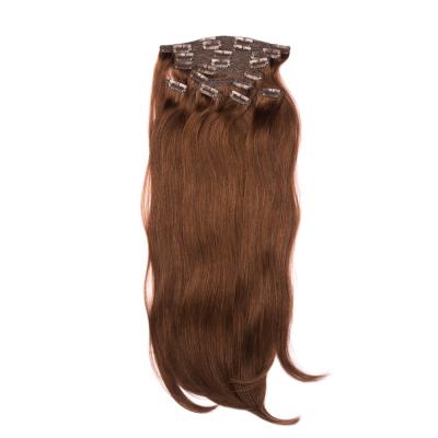 China Wholesale Invisible 100% Russian Remy Hair Straight PU Silk Human Clip Invisible Seamless Clip In Hair Extension Hair for sale