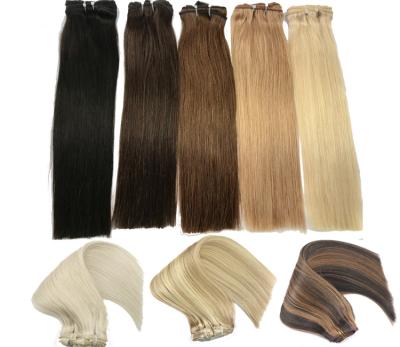 China Kinky Loop Factory! Durable Double Drawn Clip In Hair Extension Unprocessed 100% Human Virgin Remy for sale