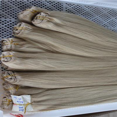 China Pure Curl 100% Double Skin Body Hair Unprocessed Virgin Human Hair Weft Drawn Curly Wave Hair, Remy Hair, Body Wave Bundles for sale