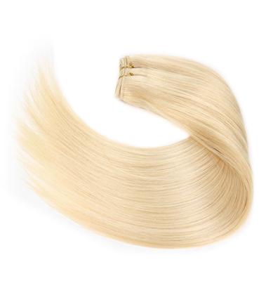 China Other Soumi Double Wefted Machine Hair Extensions Premium Weft Premium Quality Machine Hair Weft for sale