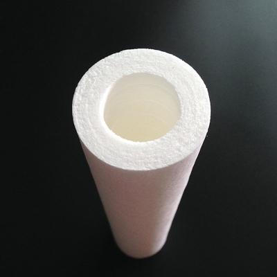 China Filtro primario no oloroso Tratamiento del agua Fusión de filtro soplado Cartucho de filtro de algodón PP Instalación sencilla en venta