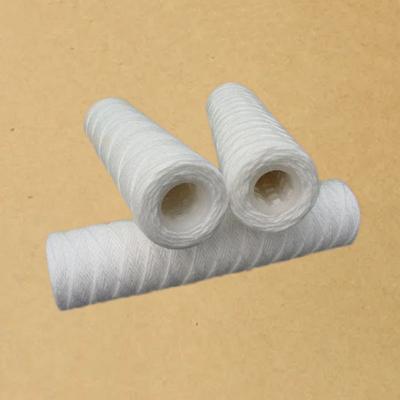 China Wholesale Water Purification Cotton Cord Wrapped Filter Cartridges For Drinking Water Purification for sale