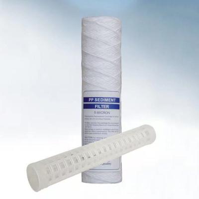 China PP Cotton Filter Safety Precision Filter With Framework PP Cotton Winding Filter for sale