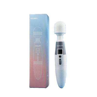 China ABS+Silicone Lexiang Hot Seller 8 Modes 8 Speeds Stimulation AV Magic Vibrator Adult Sex Toys For Woman for sale