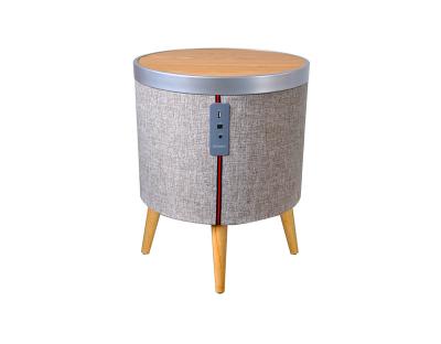 China Phone Function Smart Home Wooden Table Speaker for sale