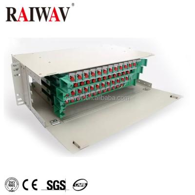 China FTTX Network Manufacturing ODF 24 Core Distribution Box Fiber Optic Fiber Termination Box for sale