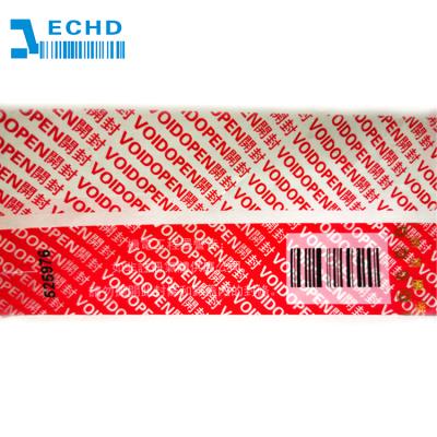 China Torn Invalid Anti-counterfeit Anti-counterfeiting Customization Invalidate Seals Warranty Invalidation Label for sale