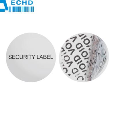 China Customized anti-counterfeit tamper-proof logo stickers, box sealing label stickers for packaging for sale