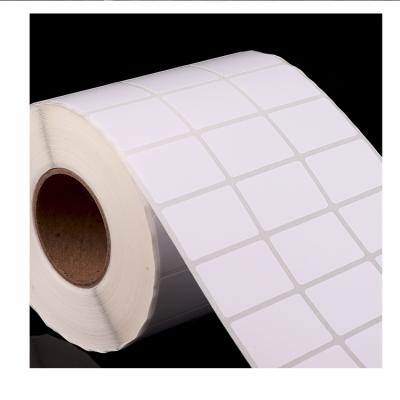 China Printing anti-counterfeit thin waterproof barcode roll film self-drying copperplate execution box outer sticker label for sale