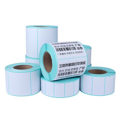 China Heat Sensitive Self-adhesive Sheet Border High Quality Self-adhesive Label Face Logistics Thermal Paper 100*100 Postal Logistics Label for sale