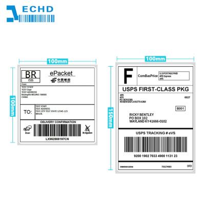 China Heat Sensitive Direct 4x6 Thermal Labels Packing Shipping Thermal Sticker Label 100x150mm for sale