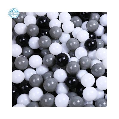 China A08052 Eco-friendly soft toy 7.0 cm colorful eco-friendly plastic pit ball kids play cheap custom ocean ball for sale