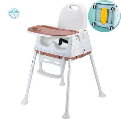 China Wholesale Multifunctional Baby Referee Chair A06610A Foldable Plastic Kids Referee Chair Baby Feeding Eating Chair for sale