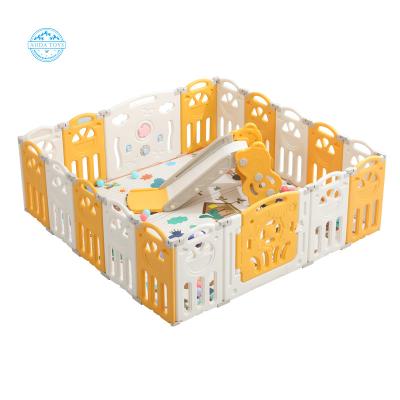 China Easy Assembly A03007 Amazon EN71 Tested New Baby Furniture Plastic Indoor Portable Baby Foldable Playpens for sale