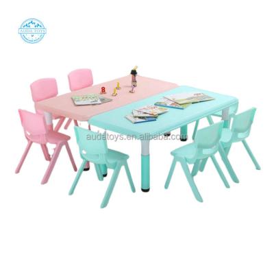 China A06115B factory price modern cheap kids study table and chair set, kids study table and chair set for sale