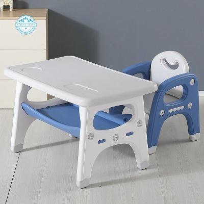 China A06126A Amazon Modern Hot Kids Table Plastic Study Table And Chair And Chair Set Study Desk for sale