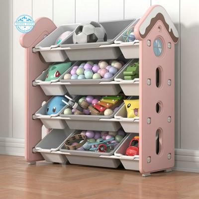 China Stocked Kids Toy Storage Children's Shelf Storage Shelf A06215C for sale